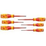 Gedore VDE 2162-2172 PM-06 6 Piece Slim Drive 1000V Insulated Screwdriver Set