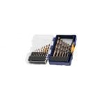 Irwin IW3036501 15 Piece HSS Cobalt Drill Bit Set 1.5-10mm