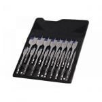 Irwin IW4041002 17 Piece Blue Groove 4X Flat Drill Bit Set