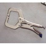 Irwin Vise-Grip 6R Fast Release Locking C-Clamp With Regular Tips – 6" / 150mm