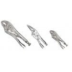 Irwin Vise-Grip TVG73 3 Piece Orginal Quick Release Curved and Long Nose Locking Jaw Pliers