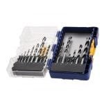 IRWIN® IW3031505 15 Piece HSS Professional Drill Bit Set, for Metal, Masonry & Wood