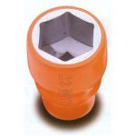 KING DICK “LIVE LINE” 1000v INSULATED 3/8" Dr SOCKET 1/4" WHITWORTH