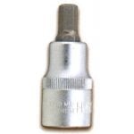 KING DICK 1/2" Dr. HEXAGON BIT SOCKET 1/4 AF X 55mm SHORT