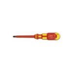 King Dick 22381 1000V VDE Insulated Pozi Screwdriver PZ1 x 80mm