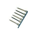 King Dick MSHA6RL 3/8" Drive Imperial Long Screwdriver Bit Socket Set 5/32" – 3/8" AF