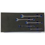 King Dick TKC5W-F 5 Pce. Whitworth Combination Spanner Set in Foam Tray