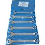 King Dick TKC6A 6 Piece Imperial Combination Spanner Set 7/16"-3/4" AF