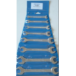King Dick TKO8M 8 Piece Metric Open Ended Spanner Set 6mm – 22mm
