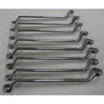 King Dick TKR8M 8 Piece Metric Double Ended Ring Spanner Set 6-22mm