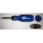 King Dick Tools SDR214M Ratchet Screwdriver with 13 Bits and Extension