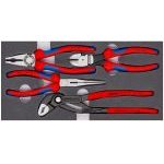 Knipex 00 20 01 V15 6 Piece Basic Plier Set In Foam Tray