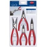 Knipex 00 20 03 V02 4 Piece Precision Circlip Plier Set