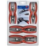 Knipex 00 20 04 SB 4 Piece Precision Circlip Plier Set