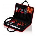 Knipex 00 21 11 ‘Compact’ Electric 14 Piece Service Technician Tool Kit