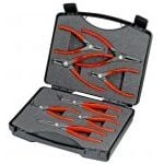 Knipex 00 21 25 8 Piece SRZ Precision Circlip Plier Set