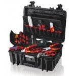 Knipex 00 21 35 “Robust23” Electric VDE Electricians Tool Kit In Tool Case