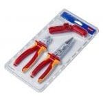 Knipex 00 31 30 BK V01 3 Piece Electro VDE Installation Plier Set