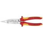 Knipex 13 86 200 VDE Insulated Multi-Function Installation Pliers 200mm
