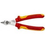 Knipex 78 06 125 VDE Insulated Diagonal Super Knips Diagonal Flush Cut Side Cutter Pliers 125mm