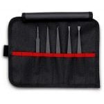 Knipex 92 00 05 ESD 5 Piece Plastic Tweezers Set