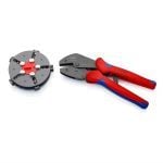 Knipex 97 33 02 Multicrimp® Pliers Set – 5 Quick Change Cartridges