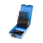 PRESTO 19 Pce. HSS DRILL SET 1 – 10mm x 0.5mm in sturdy index Case