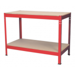Sealey AP1210 Workbench 1.2m Steel Wooden Top