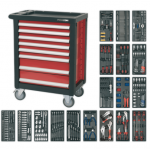Sealey AP2408TTC08 Rollcab 8 Drawer with Ball-Bearing Slides & 707pc Tool Kit