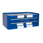 Sealey AP28102BWS Mid-Box 2 Drawer Retro Style – Blue with White Stripes