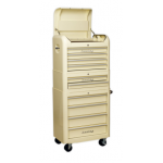 Sealey AP28COMBO2 Retro Style Topchest, Mid-Box & Rollcab Combination 10 Drawer Cream