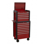 Sealey AP3411STACK Topchest 4 Drawer & Rollcab 7 Drawer Combination