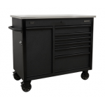 Sealey AP4206BE Mobile Tool Cabinet 1120mm with Power Tool Charging Drawer