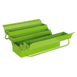 Sealey AP521HV Cantilever Metal Toolbox 4 Tray 530mm long Hi-Vis Green