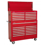 Sealey AP52COMBO1 23 Drawer Combination Tool Chest With Ball Bearing Slides – Red