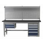 Sealey API2100COMB02 Complete Industrial Workstation & Cabinet Combo – 2.1 Metre