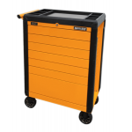 Sealey APPD7O Rollcab 7 Drawer Push-To-Open Hi-Vis Orange