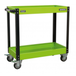 Sealey CX109HV Workshop Trolley 2-Level Heavy-Duty – Hi-Vis Green