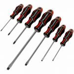 Sealey Premier AK4325 7 pce GripMax Slotted & Pozi Magnetic Tip Screwdriver Set