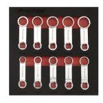 Sealey Premier AK59895 10 piece 3/8" Drive Torque Adaptor Spanner Set. 10-19mm