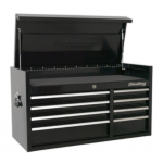 Sealey PTB104008 Topchest 8 Drawer 1040mm Heavy-Duty Black