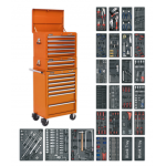 Sealey SPTOCOMBO1 14 Drawer Tool Chest Combination With 1179 Piece Tool Kit – Orange