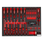 Sealey TBTP04 72 Pce. Screwdriver Module Set, with Impact, Hammer Thru & Bit Set