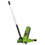 Sealey Tools 2001LEHV 2 Tonne Low Entry Rocket Lift Trolley Jack – Green