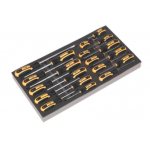 Siegen by Sealey S01127 Tool Tray with Screwdriver Set 20pc