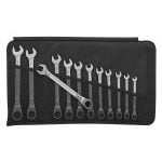 Stahlwille 17F/12 12 Piece Flat Ratchet Combination Spanner Set 8-19mm
