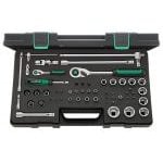 Stahlwille 40/52/45/12QR 1/4" & 1/2" Drive 57 Piece Metric Socket & Bit Set