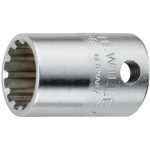 STAHLWILLE 45aSP 3/8" Dr. SPLINE-DRIVE SOCKET 1/2"