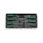 Stahlwille 4691/7 7 Piece DRALL+ Slotted & Phillips Screwdriver Set