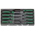 Stahlwille 4699/9 9 Piece DRALL+ Tamperproof TORX Screwdriver Set T8-T40
